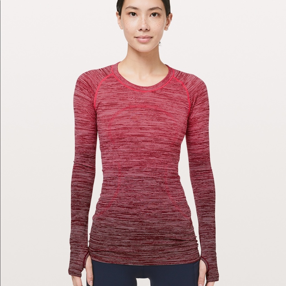 Lulu lemon Swiftly Tech long sleeved size 6